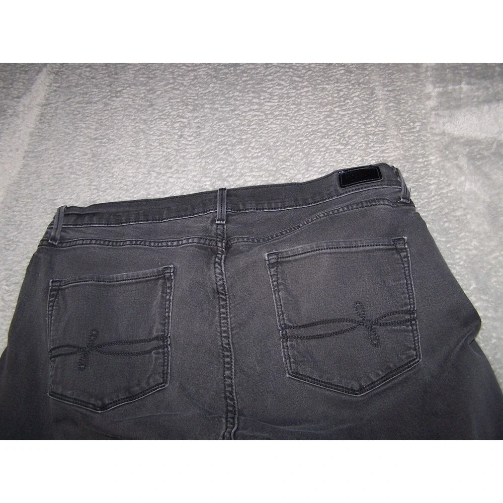Levi's Denizen Jeans Women's  18S 34X26.5 Curvy‎ Skinny Black